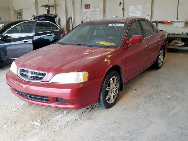 19UUA56671A025451 - 2001 ACURA 3.2TL MAROON photo 2