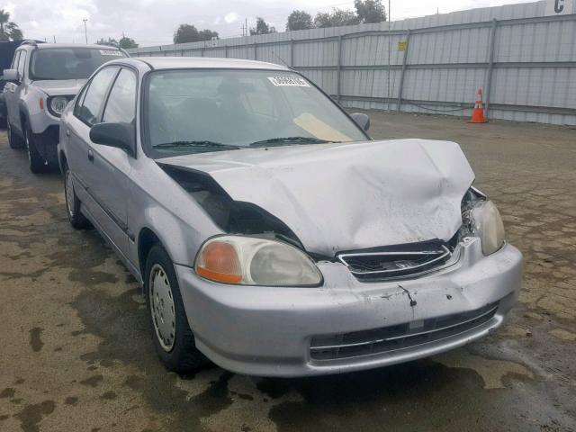 2HGEJ6624VH562096 - 1997 HONDA CIVIC DX SILVER photo 1