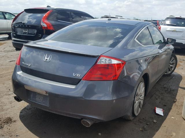 1HGCS2B82AA001329 - 2010 HONDA ACCORD EXL SILVER photo 4