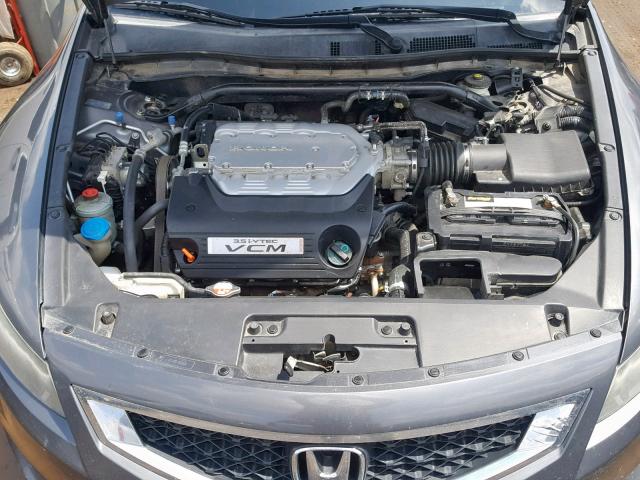 1HGCS2B82AA001329 - 2010 HONDA ACCORD EXL SILVER photo 7