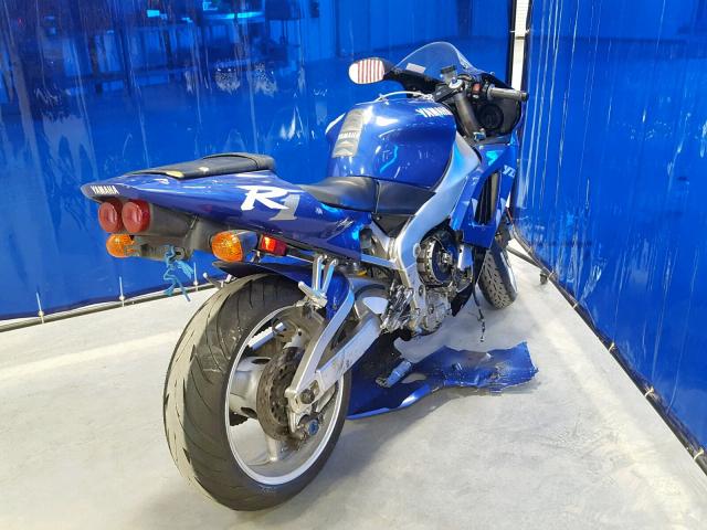 JYARN02E7XA005276 - 1999 YAMAHA YZFR1 BLUE photo 4