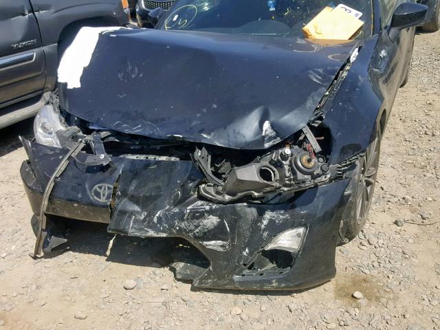JF1ZNAA15F9702315 - 2015 TOYOTA SCION FR-S BLACK photo 9
