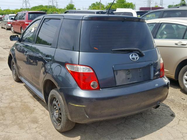 JTKKT624760170263 - 2006 TOYOTA SCION XA GRAY photo 3