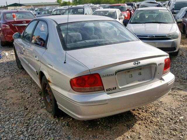 KMHWF25S15A156785 - 2005 HYUNDAI SONATA GL SILVER photo 3