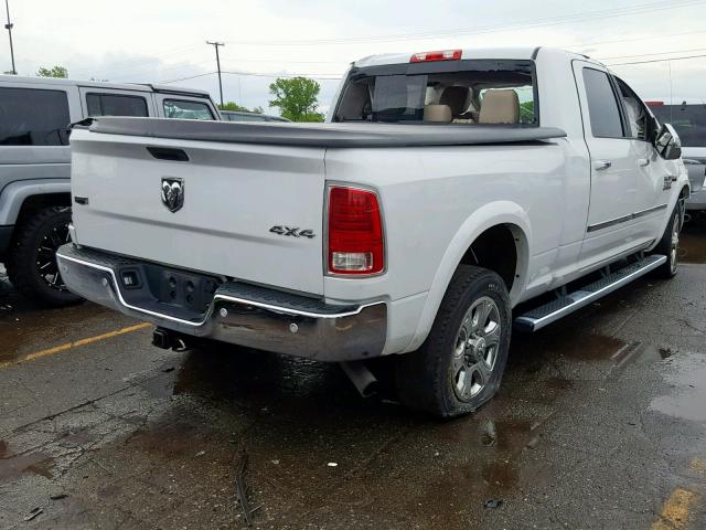 3C6UR5NJ4HG513790 - 2017 RAM 2500 LARAM WHITE photo 4