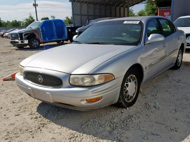 1G4HR54K6YU220101 - 2000 BUICK LESABRE LI SILVER photo 2