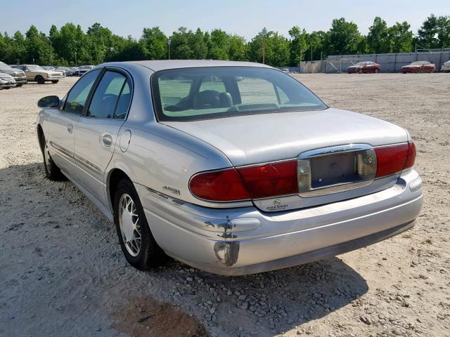 1G4HR54K6YU220101 - 2000 BUICK LESABRE LI SILVER photo 3