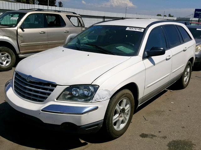 2C8GM68404R642760 - 2004 CHRYSLER PACIFICA WHITE photo 2