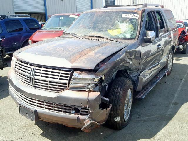 5LMJJ2J5XAEJ07237 - 2010 LINCOLN NAVIGATOR Gris photo 2