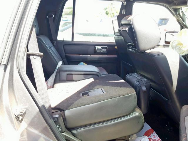 5LMJJ2J5XAEJ07237 - 2010 LINCOLN NAVIGATOR Gris photo 6