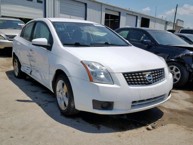 3N1AB61E07L611786 - 2007 NISSAN SENTRA 2.0 WHITE photo 1