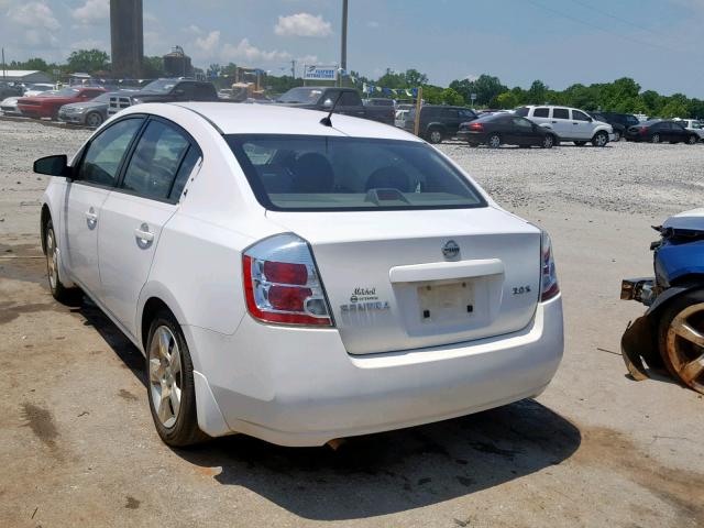 3N1AB61E07L611786 - 2007 NISSAN SENTRA 2.0 WHITE photo 3