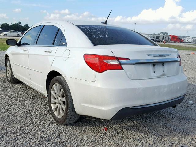 1C3CCBBB1CN117175 - 2012 CHRYSLER 200 TOURIN WHITE photo 3