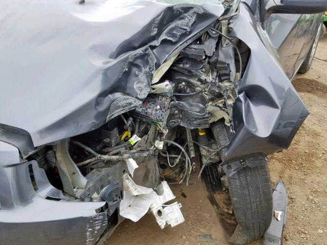 1G1JA5SH0D4218951 - 2013 CHEVROLET SONIC LS GRAY photo 9