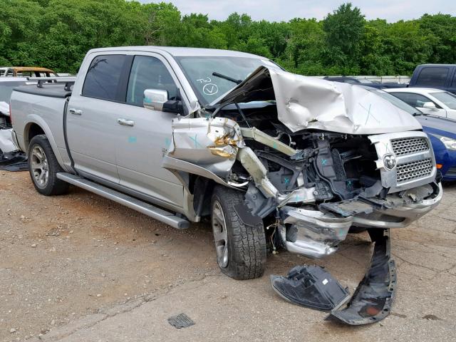 1C6RR7NT7FS504462 - 2015 RAM 1500 LARAM SILVER photo 1