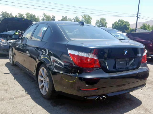 WBANW13578CN56492 - 2008 BMW 535 I BLACK photo 3