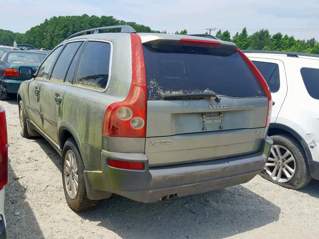 YV4CZ852161244087 - 2006 VOLVO XC90 V8 GREEN photo 3