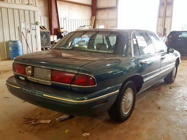 1G4HR52K7VH440869 - 1997 BUICK LESABRE LI GREEN photo 4