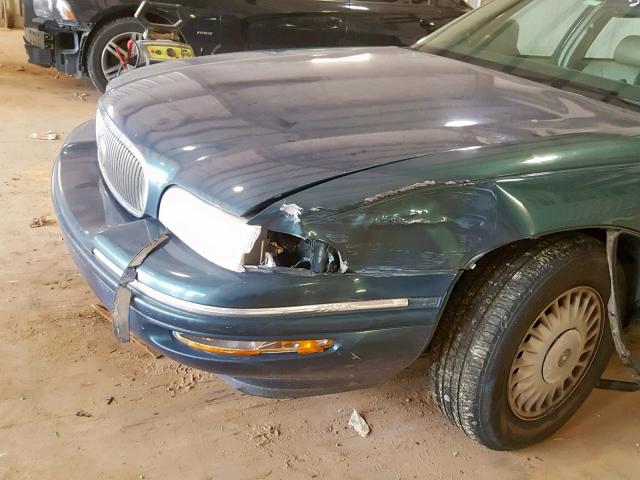 1G4HR52K7VH440869 - 1997 BUICK LESABRE LI GREEN photo 9