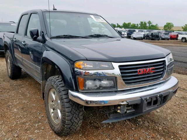 1GTH6MFE3C8115452 - 2012 GMC CANYON SLE BLACK photo 1