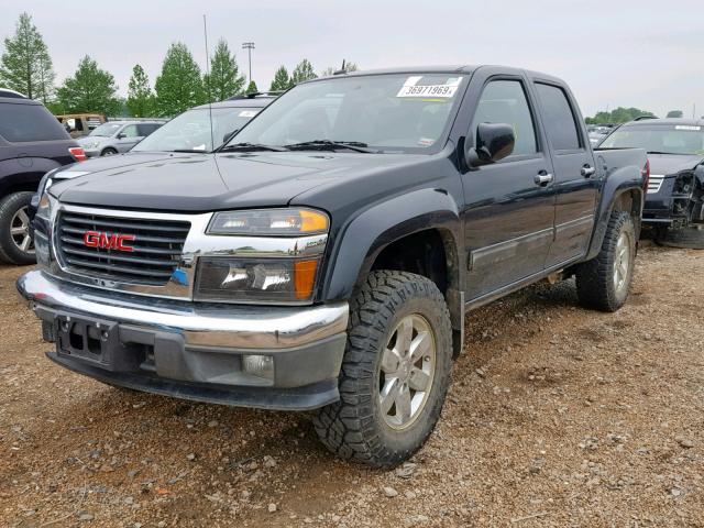 1GTH6MFE3C8115452 - 2012 GMC CANYON SLE BLACK photo 2