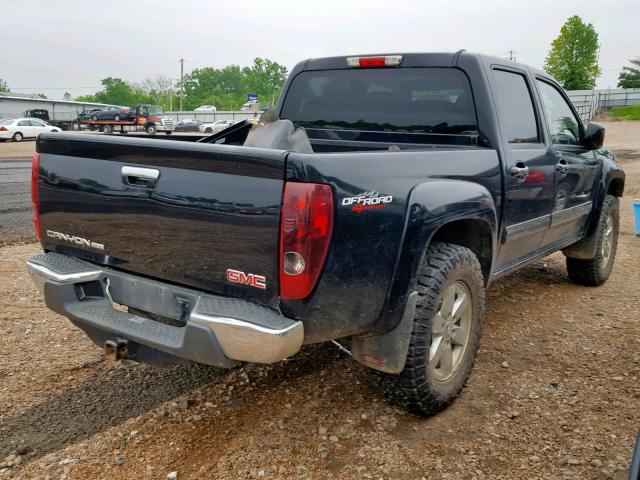 1GTH6MFE3C8115452 - 2012 GMC CANYON SLE BLACK photo 4