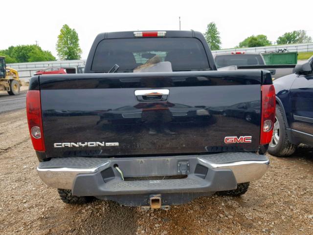 1GTH6MFE3C8115452 - 2012 GMC CANYON SLE BLACK photo 9