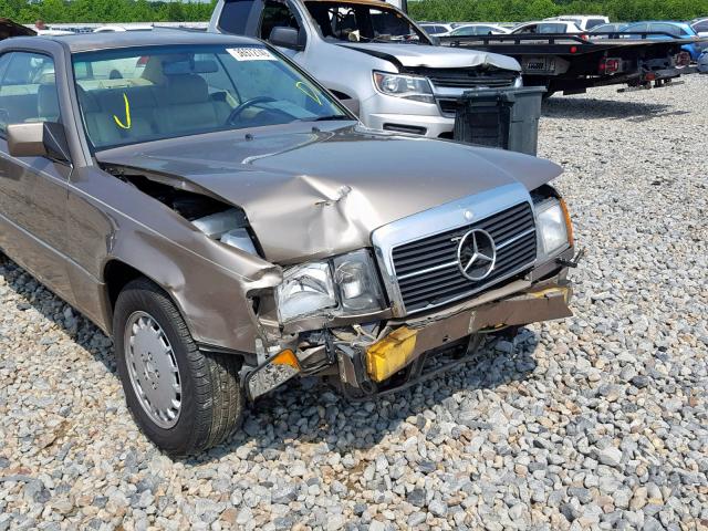 WDBEA51D9MB465984 - 1991 MERCEDES-BENZ 300 CE TAN photo 9