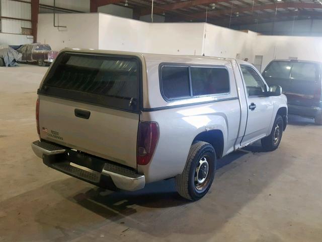 1GCCS148958185090 - 2005 CHEVROLET COLORADO BEIGE photo 4