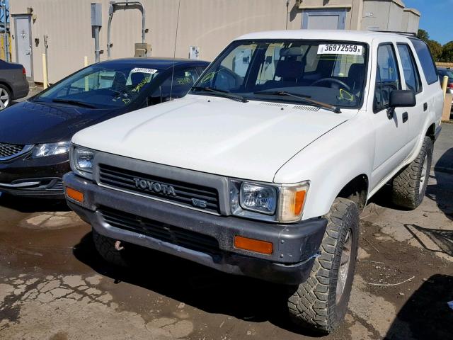 JT3VN39W6L0034047 - 1990 TOYOTA 4RUNNER VN WHITE photo 2