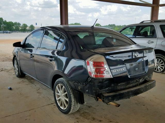 3N1AB61EX8L658308 - 2008 NISSAN SENTRA 2.0 BLACK photo 3