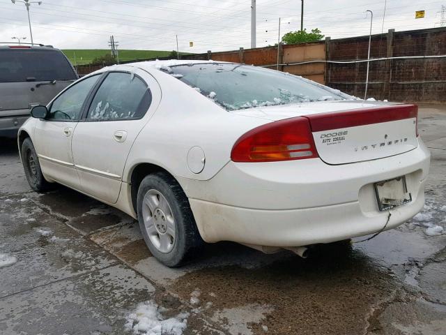 2B3HD46RX4H700843 - 2004 DODGE INTREPID S WHITE photo 3