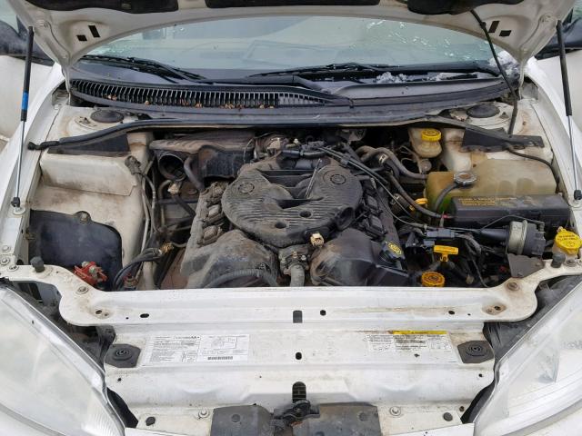 2B3HD46RX4H700843 - 2004 DODGE INTREPID S WHITE photo 7