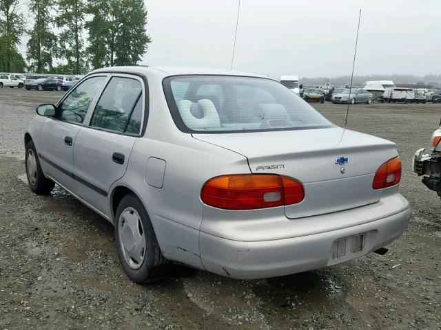 1Y1SK5283YZ428344 - 2000 CHEVROLET GEO PRIZM GRAY photo 3