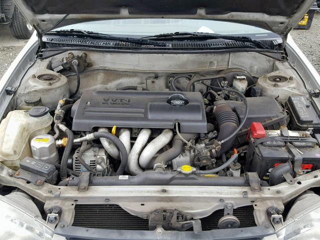 1Y1SK5283YZ428344 - 2000 CHEVROLET GEO PRIZM GRAY photo 7