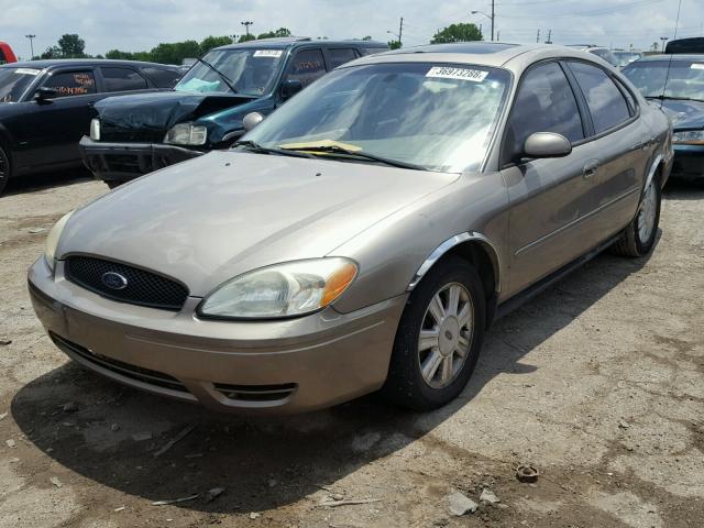 1FAFP56265A205535 - 2005 FORD TAURUS SEL TAN photo 2