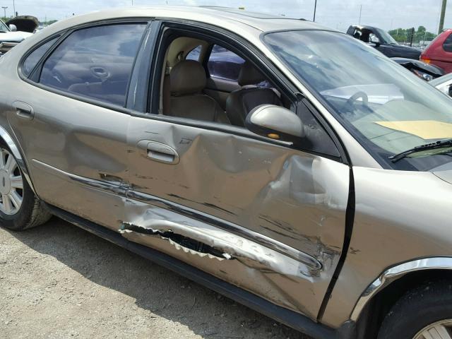 1FAFP56265A205535 - 2005 FORD TAURUS SEL TAN photo 9