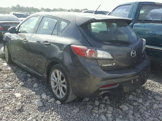 JM1BL1H5XA1323425 - 2010 MAZDA 3 S CHARCOAL photo 3