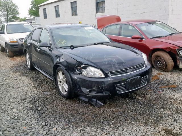 2G1WC5EM7A1193451 - 2010 CHEVROLET IMPALA LTZ BLACK photo 9