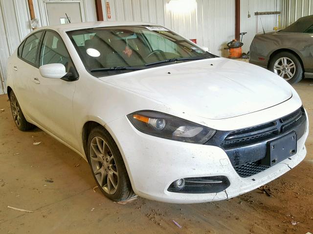 1C3CDFBB2FD132251 - 2015 DODGE DART SXT WHITE photo 1