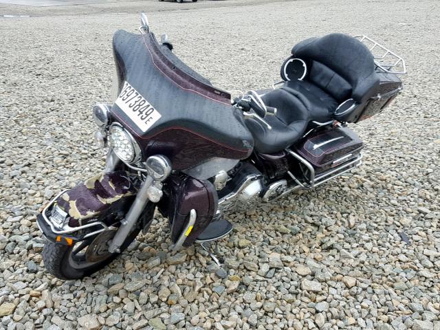 1HD1FCW105Y653195 - 2005 HARLEY-DAVIDSON FLHTCUI MAROON photo 2