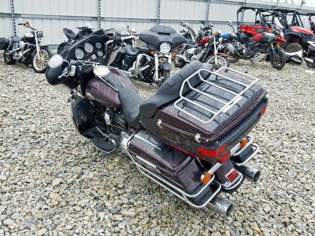 1HD1FCW105Y653195 - 2005 HARLEY-DAVIDSON FLHTCUI MAROON photo 3