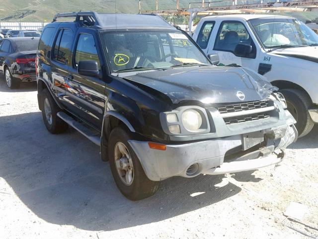 5N1ED28T14C622093 - 2004 NISSAN XTERRA XE BLACK photo 1