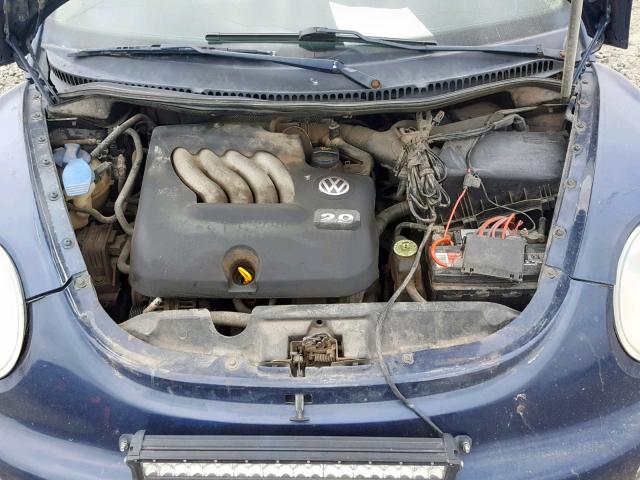 3VWBK31C84M404824 - 2004 VOLKSWAGEN NEW BEETLE ლურჯი ფოტო 7