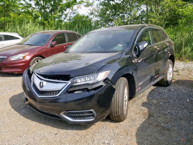 5J8TB4H3XGL021560 - 2016 ACURA RDX BLACK photo 2