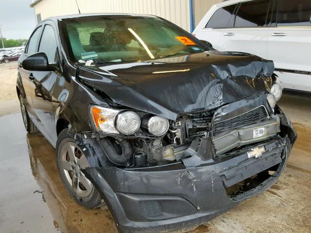 1G1JA5SG5E4136707 - 2014 CHEVROLET SONIC LS BLACK photo 1