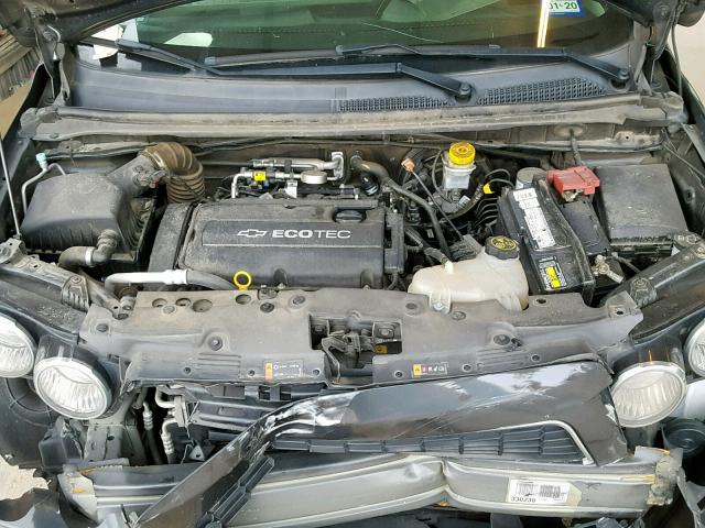 1G1JA5SG5E4136707 - 2014 CHEVROLET SONIC LS BLACK photo 7