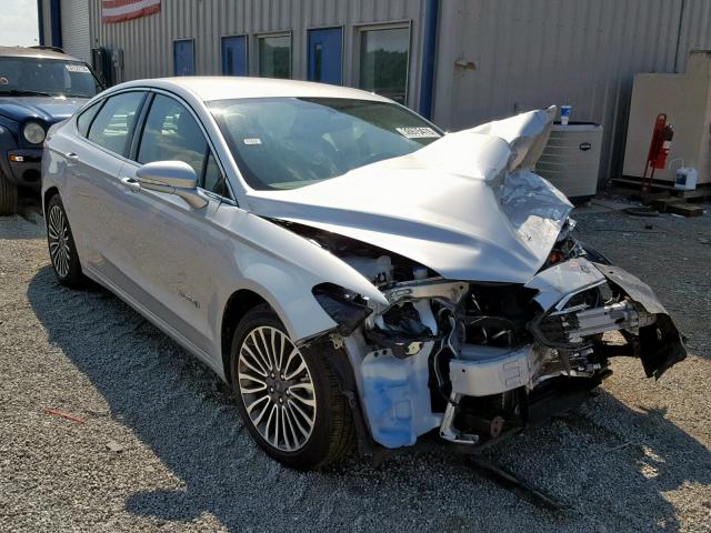 3FA6P0RUXJR219048 - 2018 FORD FUSION TIT SILVER photo 1