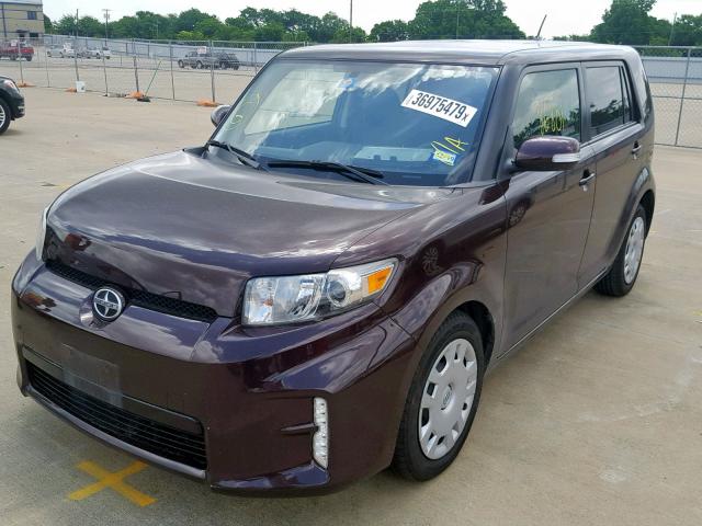 JTLZE4FE4FJ080879 - 2015 TOYOTA SCION XB 紫色 照片 2