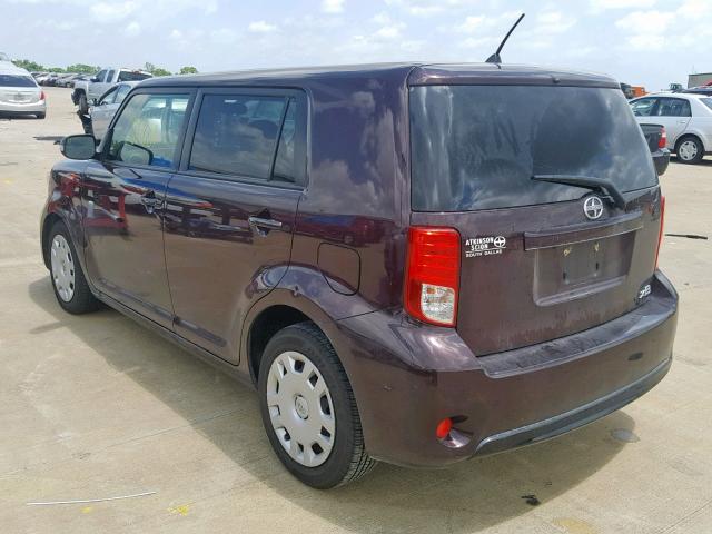 JTLZE4FE4FJ080879 - 2015 TOYOTA SCION XB 紫色 照片 3